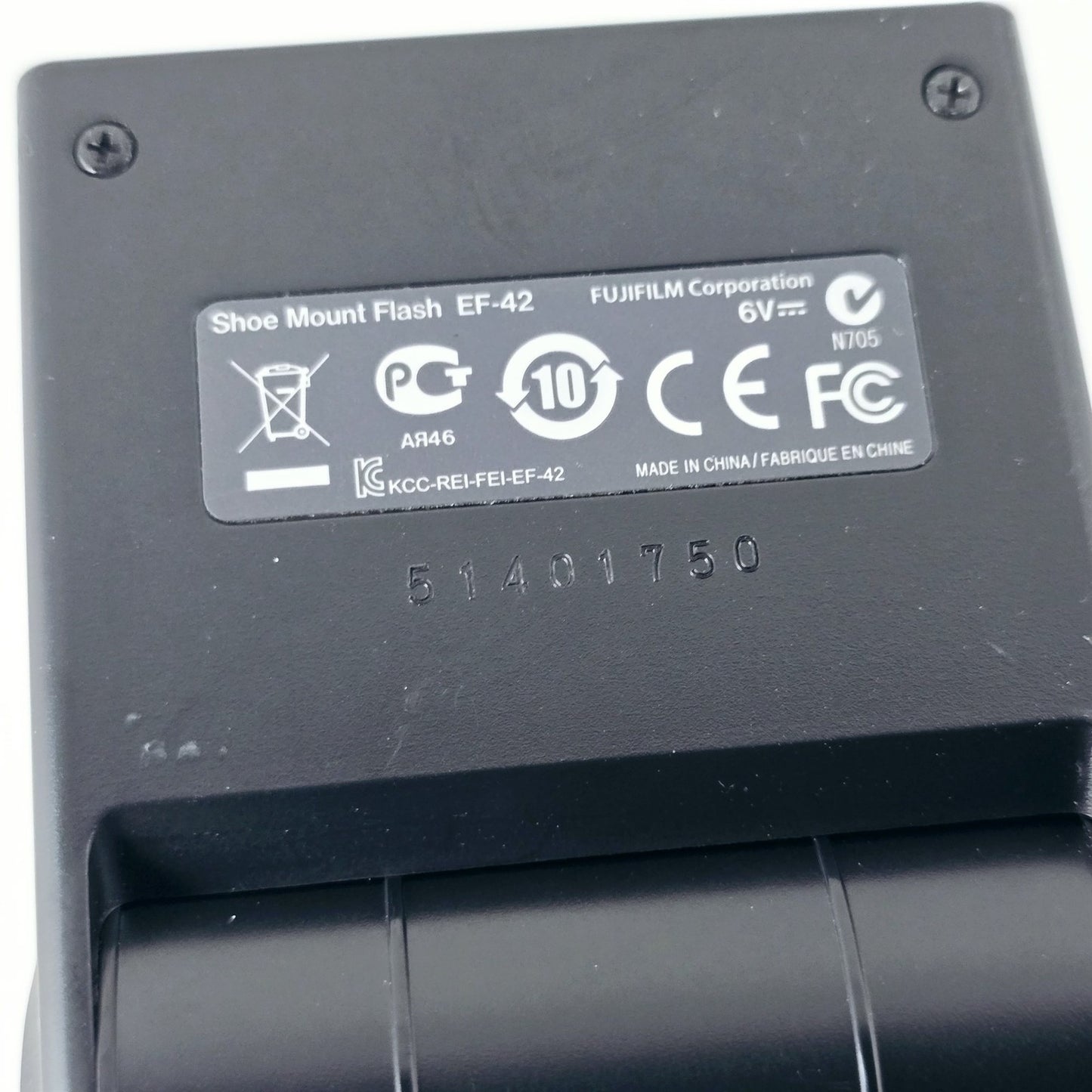 [Pre-owned] Fujifilm EF-42 Shoe Mount Flash for FinePix X-Series — Excellent+++++ — Japan #5327