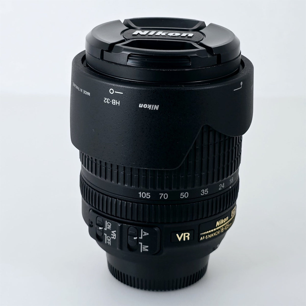 [Pre-owned] Nikon AF-S DX Nikkor 18-105mm f/3.5-5.6G ED VR Zoom Lens — Mint — Japan #5790