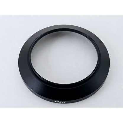 [Pre-owned] Contax Metal Lens Hood 4 with 67/86 Adapter Ring Set — MINT — Japan #4229