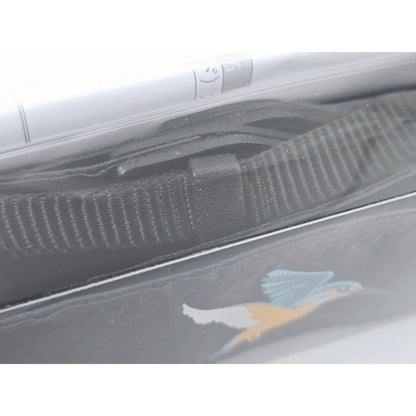 [Pre-owned] Nikon Genuine Camera Bird Strap (Wide) Kingfisher Black — Unused — Japan #5092