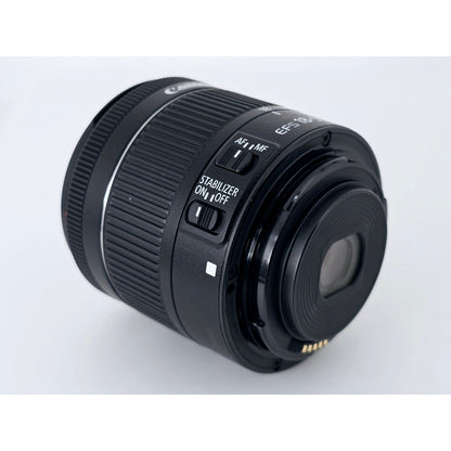 [Pre-owned] Canon EF-S 18-55mm F4-5.6 IS STM AF Zoom Lens — MINT — Japan #4888