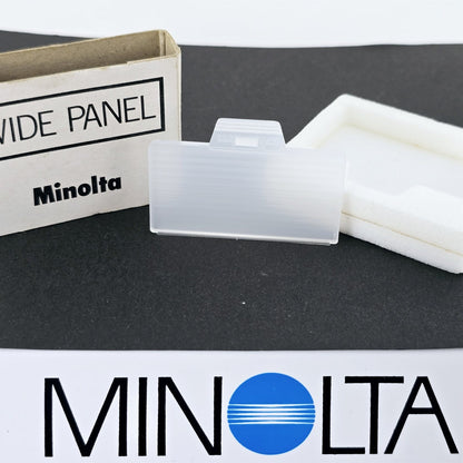 [Pre-owned] Minolta Wide Angle Diffuser Panel 8668-500 for 200X Flash — Mint — Japan #5288