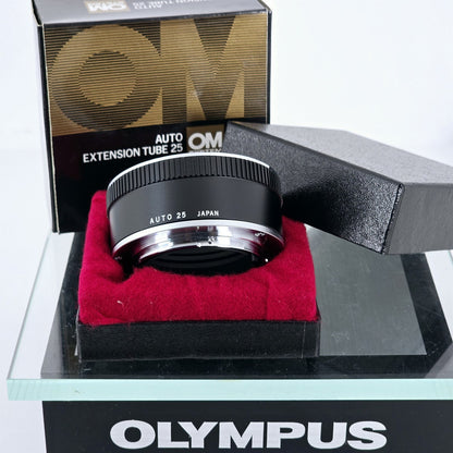 [Pre-owned] Olympus OM Extension Tube 25 for Macro Close-Up — Unused — Japan #5611