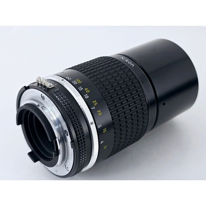 [Pre-owned] Nikon Ai-s Nikkor 200mm F4 Telephoto MF Lens — Near MINT — Japan #4317