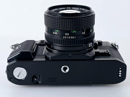 New Seal🌸[Near MINT] Canon A-1 SLR 35mm Film Camera New FD 50mm F1.4 From Japan