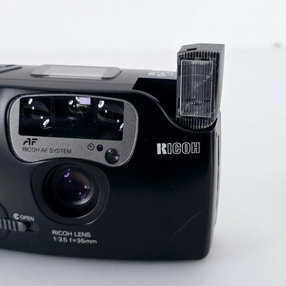 [Pre-owned] Ricoh FF-9s Date 35mm Point & Shoot Film Camera — Near Mint — Japan #5212