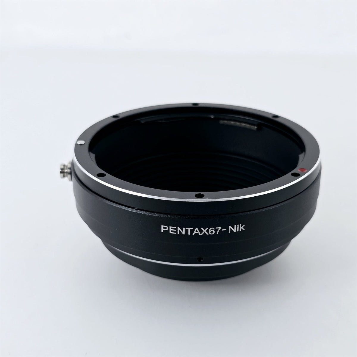 [Pre-owned] Pentax 67-Nikon Lens Mount Adapter (Pentax 67 6x7 Lens to Nikon F) — Mint — Japan #5685