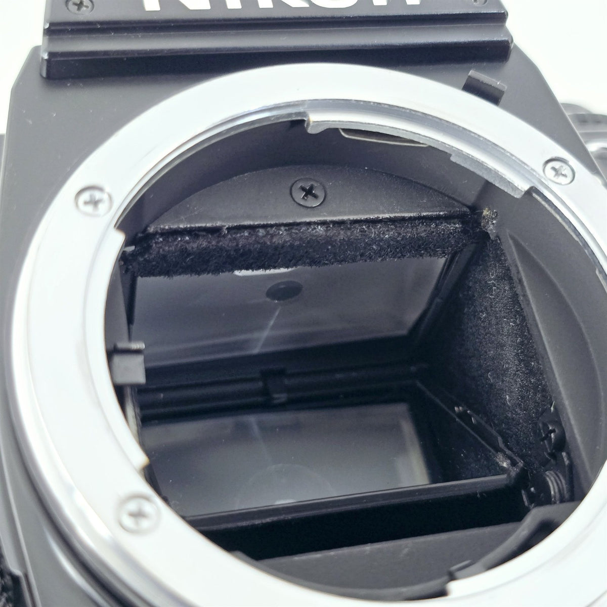 [Pre-owned] Nikon FG Black 35mm SLR Film Camera Body — Near Mint+++ — Japan #5733