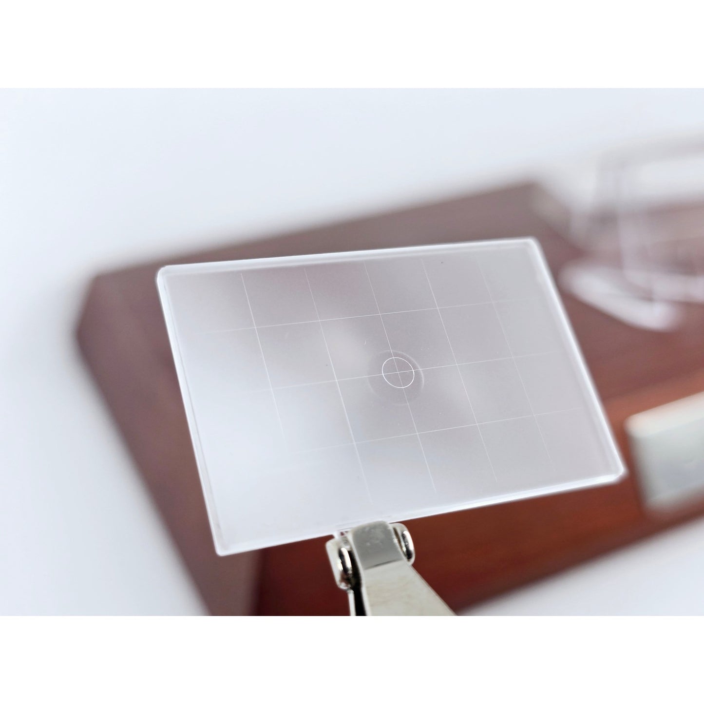 [Pre-owned] Contax Focusing Screen FV-4 Grid Mat Type for RTS III — MINT — Japan #2757