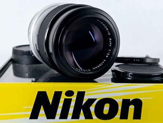 🌸[Near MINT] Nikon Non Ai Nikkor-Q Auto 135mm F2.8 Genuine MF Lens From Japan