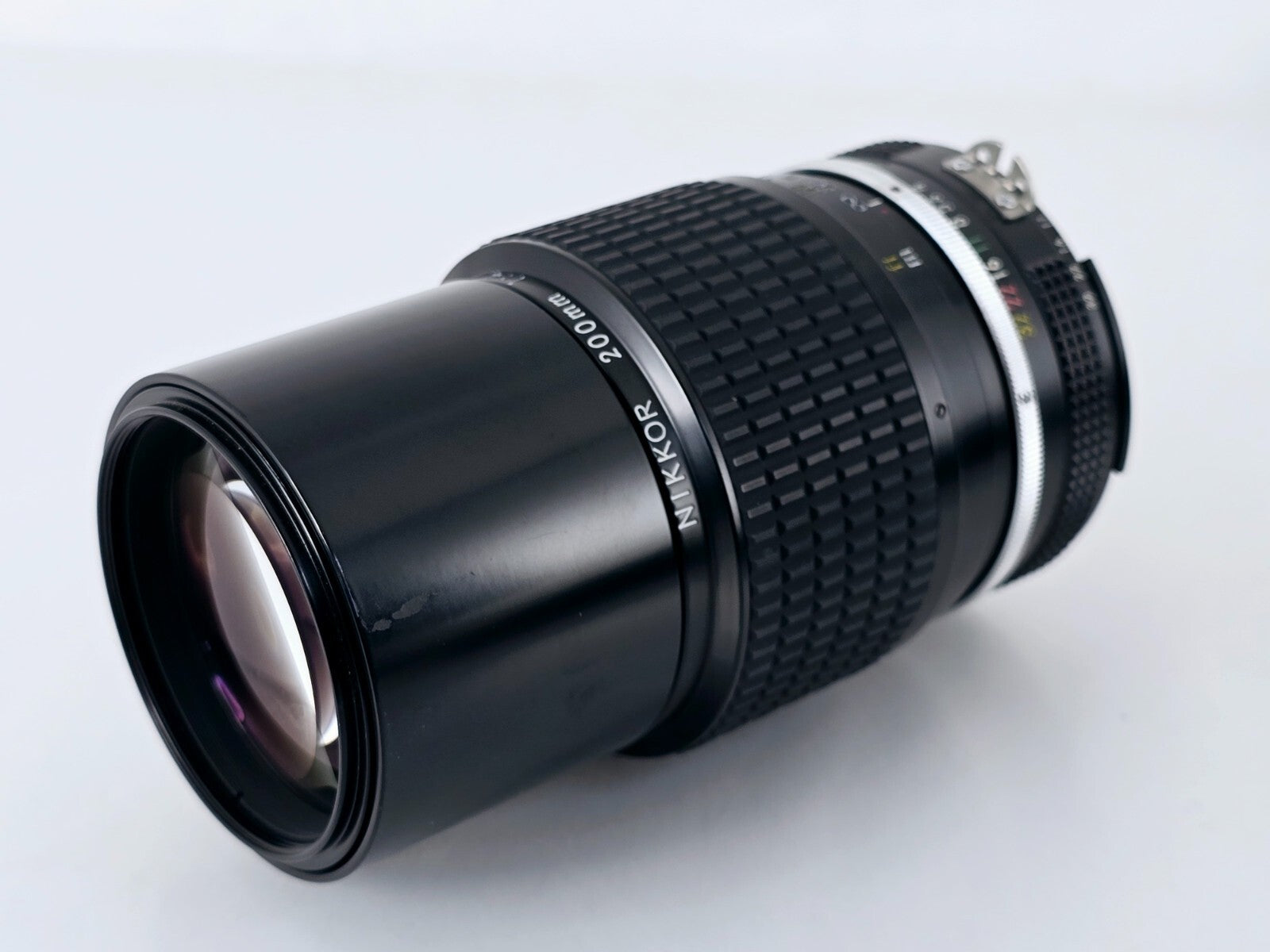 🌸[Near MINT+++] Nikon Ai Nikkor 200mm F4 Telephoto MF Lens F Mount From Japan