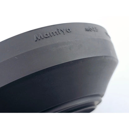 [Pre-owned] Mamiya M645 55mm Rubber Lens Hood Genuine for Sekor C — MINT — Japan #4782