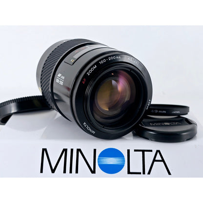 [Pre-owned] Minolta Maxxum AF Zoom 100-200mm F4.5 Lens — Near MINT — Japan #4015