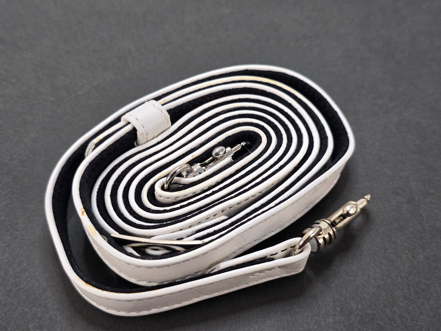 🌸[Unused] Leica 18699 Genuine Leather Camera Case White for C-LUX 2 From JAPAN