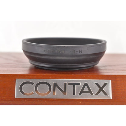 [Pre-owned] Contax Soft Lens Shade Hood G-14 for 35mm F1.4 — Near MINT — Japan #2102