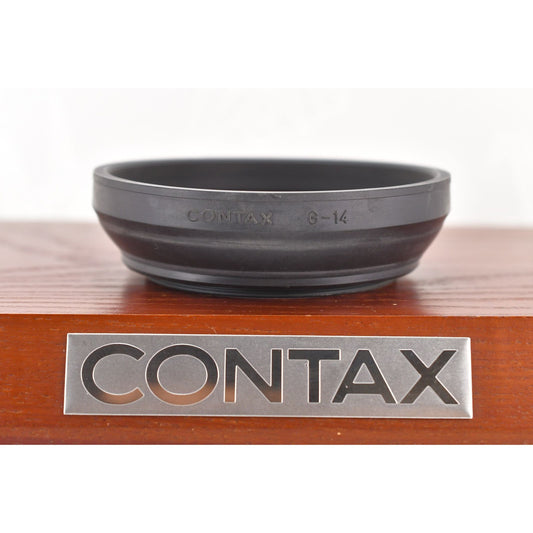 [Pre-owned] Contax Soft Lens Shade Hood G-14 for 35mm F1.4 — Near MINT — Japan #2102