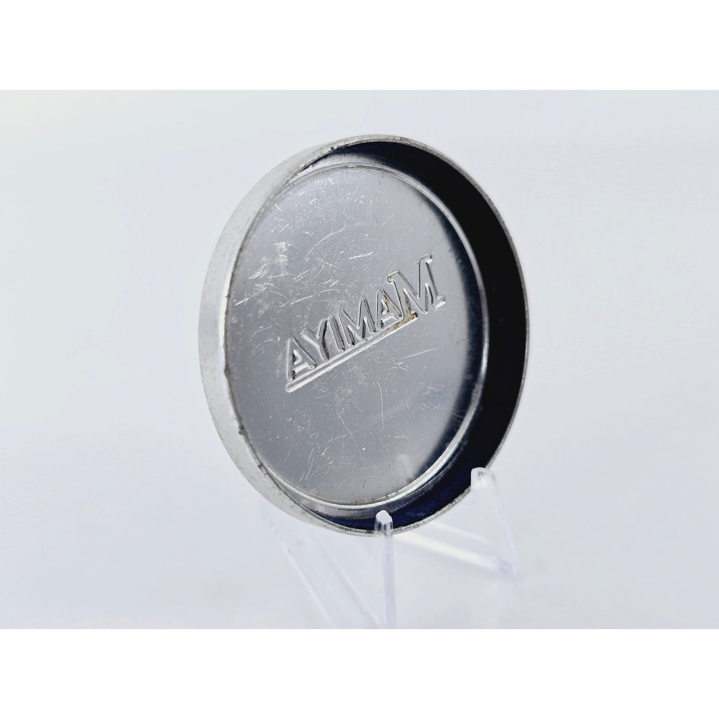 [Pre-owned] Mamiya Metal Front Lens Cap 42mm Push-on — Near MINT — Japan #2544