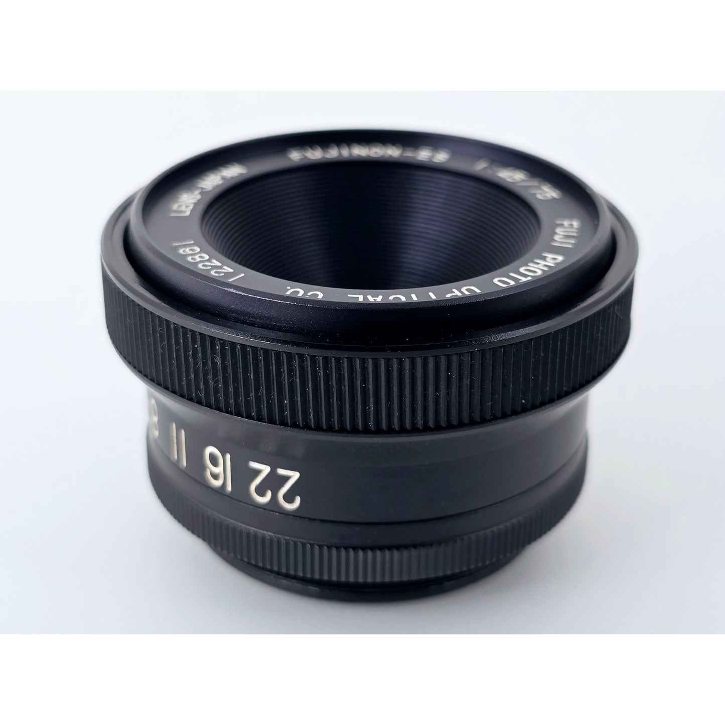 [Pre-owned] Fuji Fujinon ES 75mm F4.5 Enlarging Lens M39 — Near MINT — Japan #4692