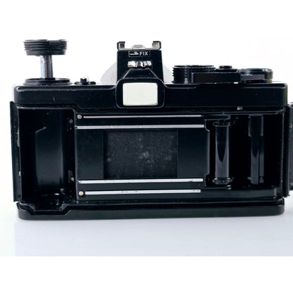 [Pre-owned] Olympus OM-1 MD Black 35mm Film SLR Camera Body — Near MINT — Japan #2870