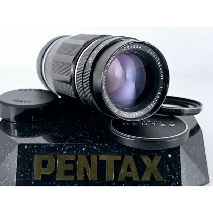 [Pre-owned] Asahi Opt Tele-Takumar 200mm F5.6 MF Lens Pentax M42 — Near MINT — Japan #4061