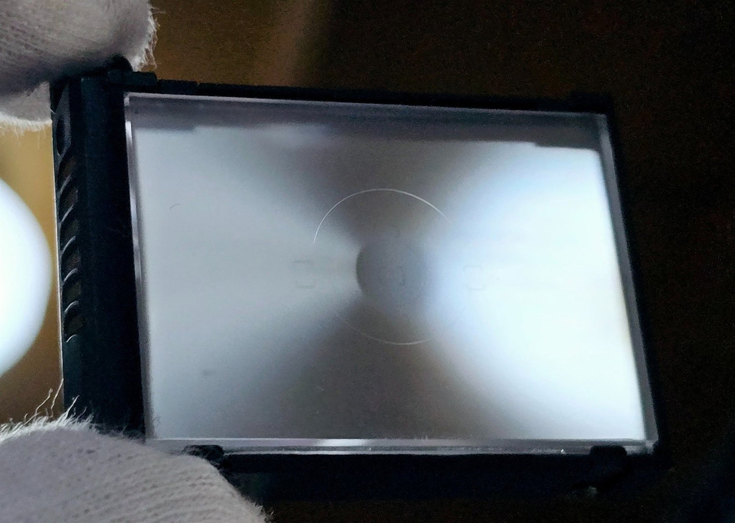 [Pre-owned] Nikon F5 Focusing Screen EC-B for DP-30 — Near Mint — Japan #5055