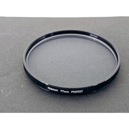 [Pre-owned] Genuine Canon 77mm Protect Screw-In Lens Filter — MINT — Japan #4272