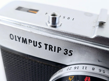 Red Flag OK🌸[Near MINT] Olympus Trip 35 Point & Shoot 35mm Film Camera Japan