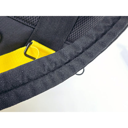 [Pre-owned] Genuine Nikon Camera Shoulder Bag Black/Yellow — MINT — Japan #5067