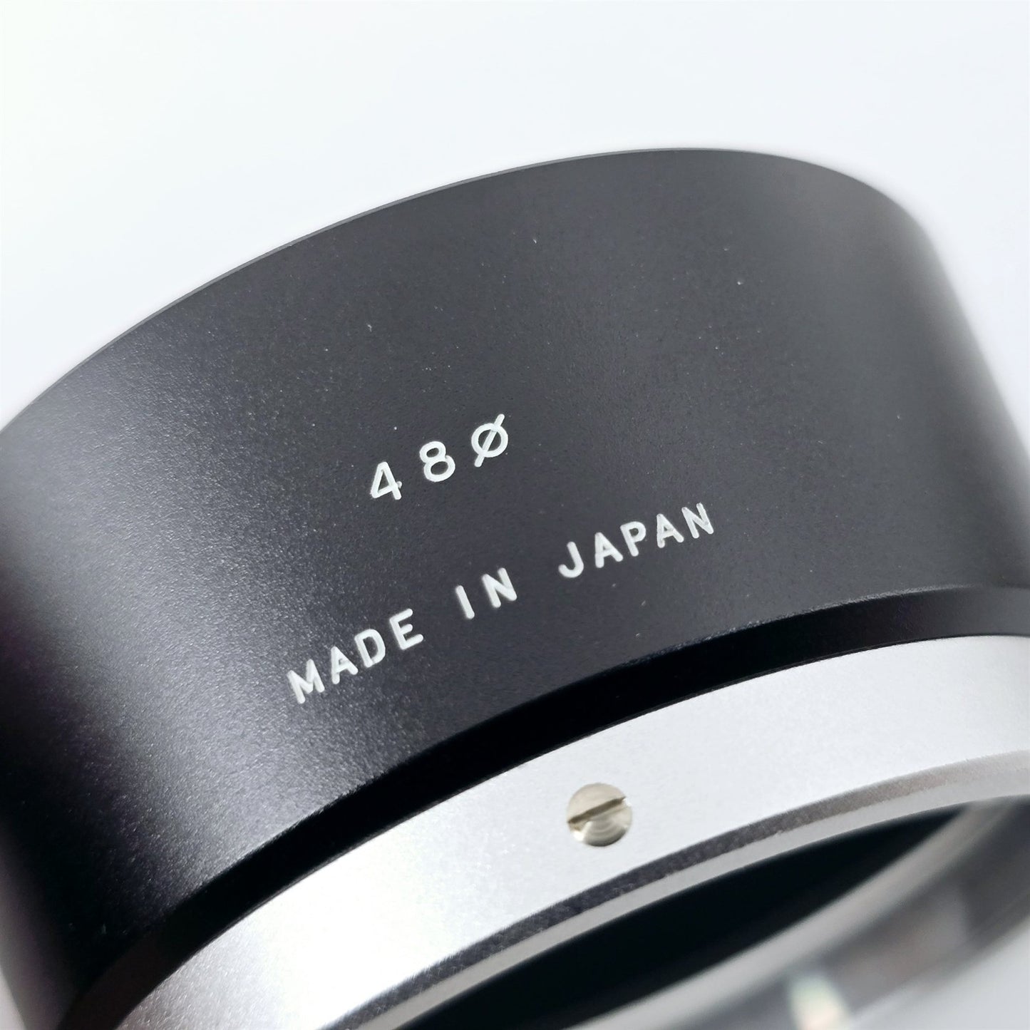 [Pre-owned] Genuine Fujica Metal Lens Hood 48mm for Single-8 Z2 — Top Mint — Japan #5371