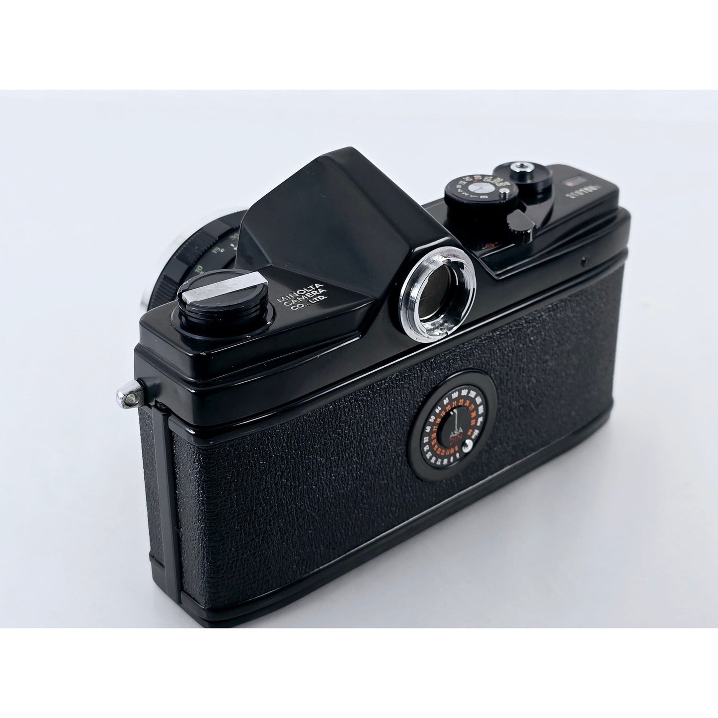 [Pre-owned] Minolta SR-1 Black 35mm Film Camera with Auto Rokkor 55mm F1.8 — Near MINT — Japan #2771