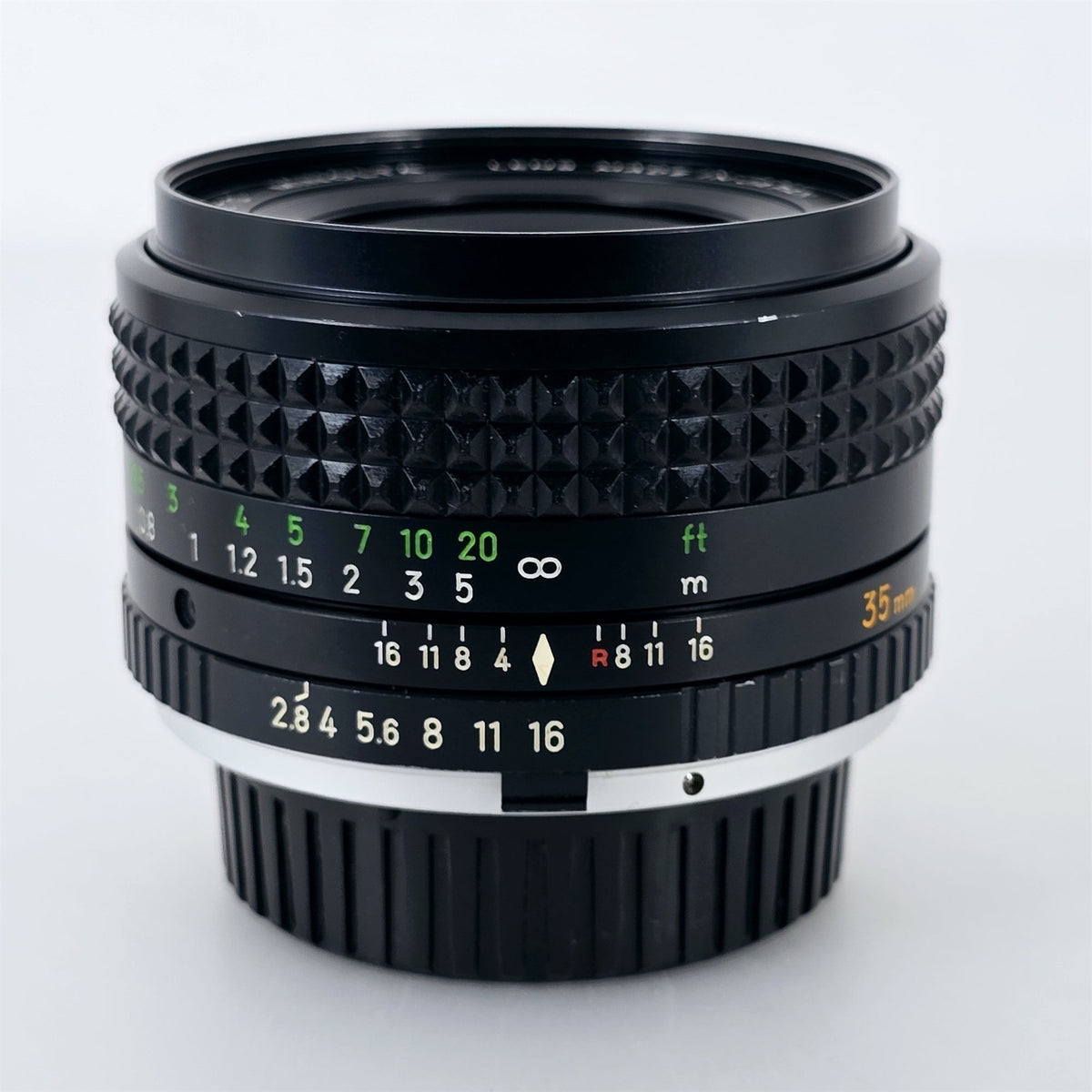 [Pre-owned] Minolta MC W.Rokkor 35mm F2.8 MF Wide Angle Lens — Near Mint+++ — Japan #5780
