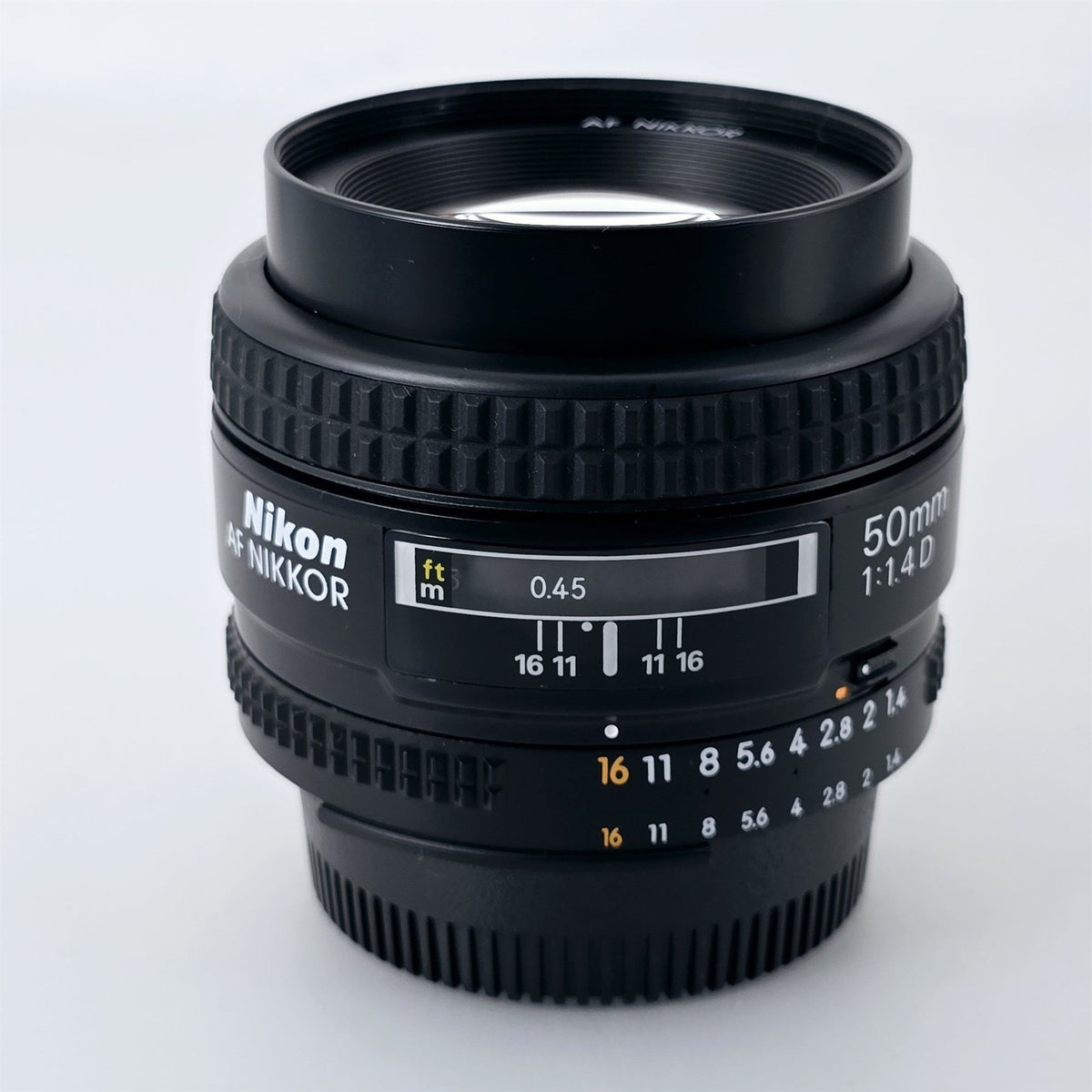 [Pre-owned] Nikon AF Nikkor 50mm F1.4 D Prime Standard Lens — Mint — Japan #4826