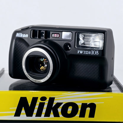 [Pre-owned] Nikon TW Zoom 105 35mm Point & Shoot Film Camera 35-105mm — Near Mint+++ — Japan #5306