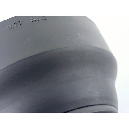 [Pre-owned] Mamiya 77mm No.2 Rubber Lens Hood Shade M77 for 127mm-250mm RB RZ — MINT — Japan #5015
