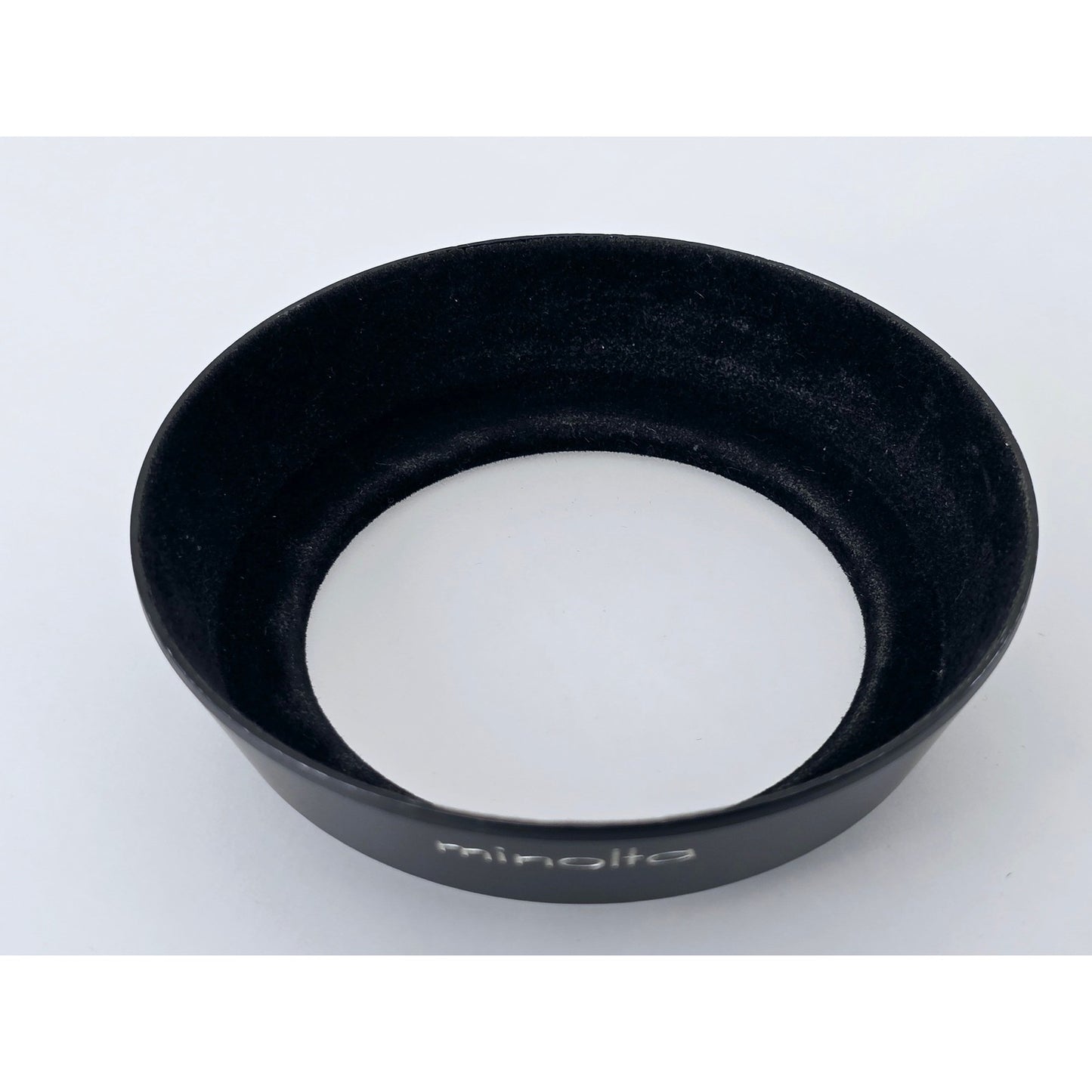 [Pre-owned] Minolta Metal Lens Hood Shade for MC 28mm F3.5 — Near MINT — Japan #4958