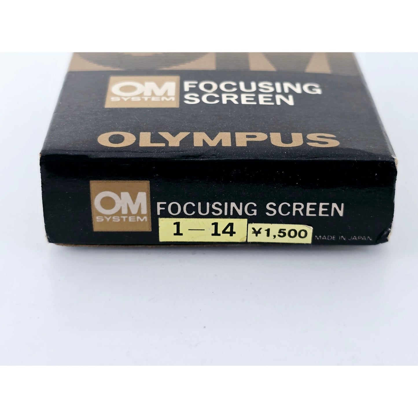 [Pre-owned] Olympus OM Focusing Screen 1-1 Genuine for OM-1 2 2N 3 4 — MINT — Japan #3978