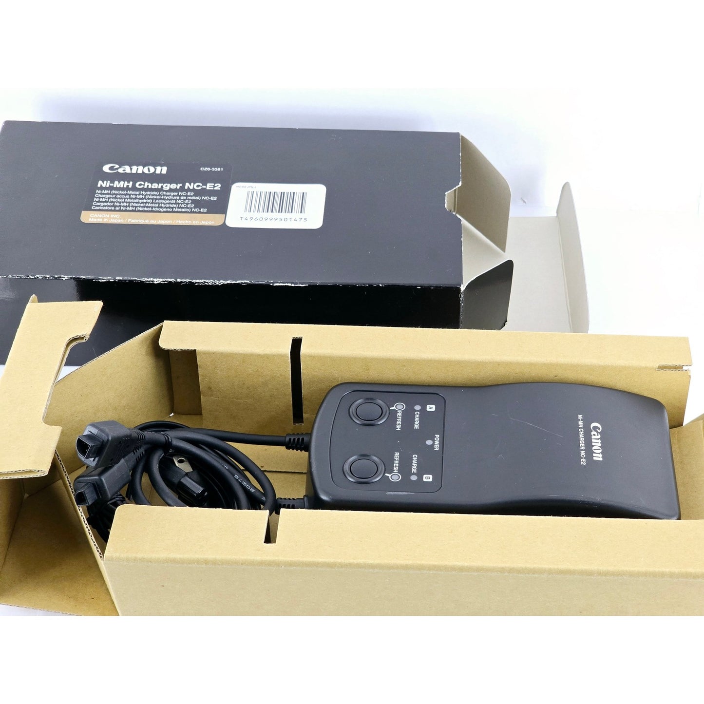 [Pre-owned] Genuine Canon Ni-MH Charger NC-E2 — Near MINT — Japan #4205