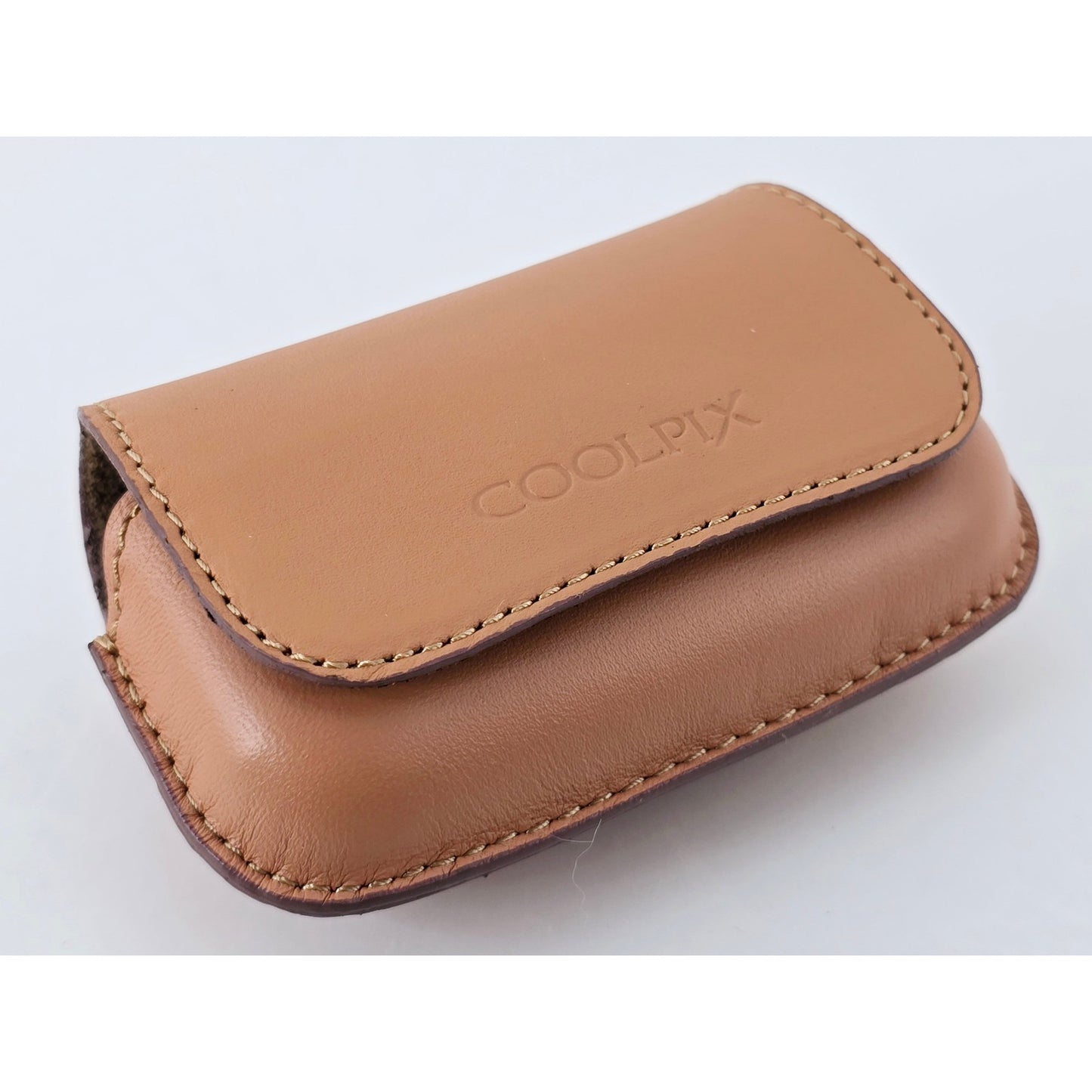 [Pre-owned] Nikon CS-NH22 Leather Case for Coolpix S220 S3000 — Unused — Japan #5091