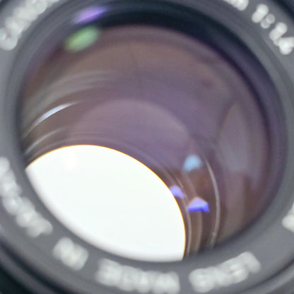 [Pre-owned] Canon New FD 50mm F1.4 MF Standard Prime Lens — Near Mint+++ — Japan #5775