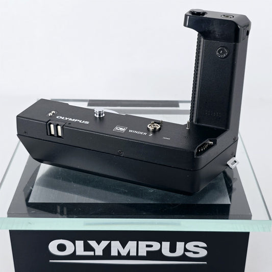 [Pre-owned] Olympus OM Winder 2 Motor Drive for OM-1 OM-2 OM-4 — Excellent+++++ — Japan #5331