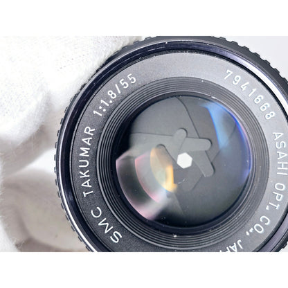 [Pre-owned] Pentax SMC Takumar 55mm f1.8 Lens M42 Mount — Near MINT — Japan #3265