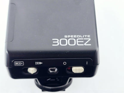 [Pre-owned] Canon Speedlite 300 EZ Shoe Mount Flash for EOS SLR — Mint — Japan #5338