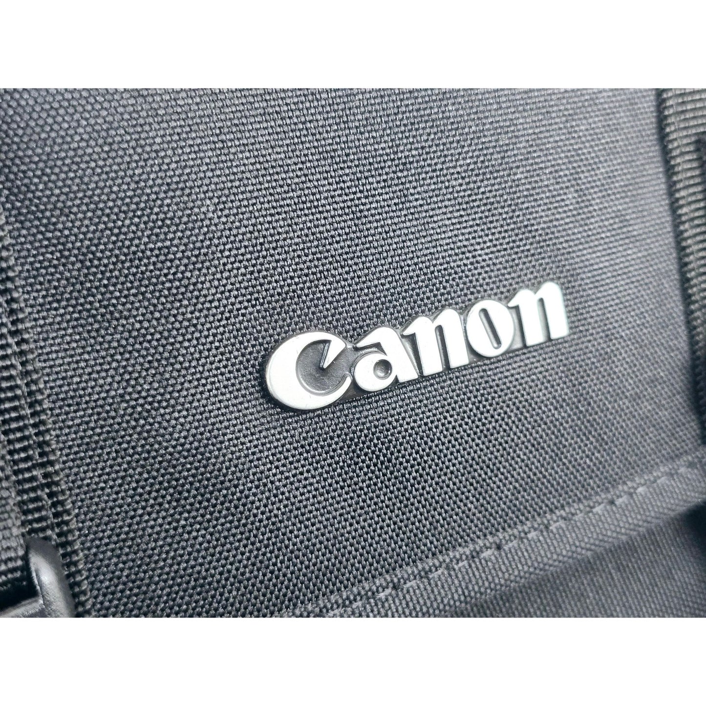 [Pre-owned] Genuine Canon Camera Lens Shoulder Bag Nylon Black — MINT — Japan #4687
