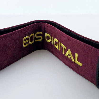 [Pre-owned] Canon Professional Gold Embroidered Logo Neck Strap for EOS Digital — Unused — Japan #5443