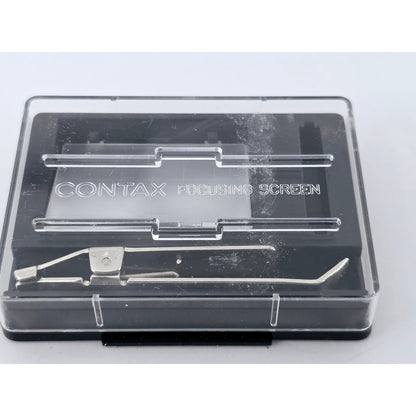 [Pre-owned] Contax Focusing Screen FS-6 Type Genuine for RTS II III — Near MINT — Japan #3977
