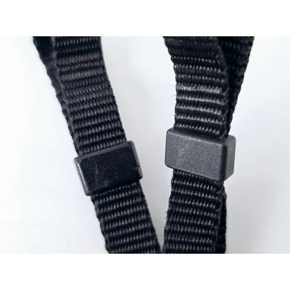 [Pre-owned] Nikon Genuine Camera Neck Strap Black 1.5in (3.8cm) — Near MINT — Japan #3015