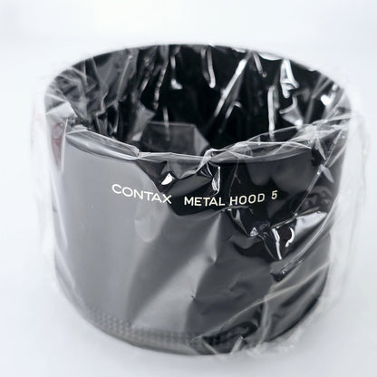 [Pre-owned] Contax Metal Hood 5 Lens Hood for Sonnar Series — Unused — Japan #5261