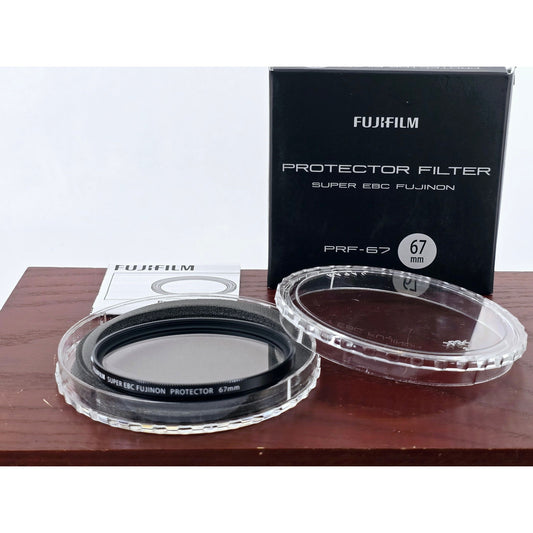 [Pre-owned] Fujifilm PRF-67 67mm Protector Filter Super EBC Fujinon — MINT — Japan #4736