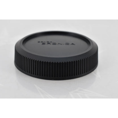 [Pre-owned] Zenza Bronica ETR Body Cap & Rear Lens Cap — Top MINT — Japan #2186