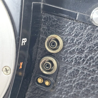 [Pre-owned] Pentax LX 35mm SLR Film Camera Body (Black) — For Parts or Repair — Japan #5744